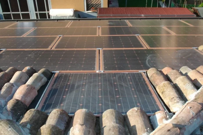 Impianto fotovoltaico installato presso abitazione privata, Carpi (Italia)